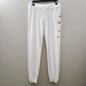 Sundry Rainbow Star Joggers Sweatpants